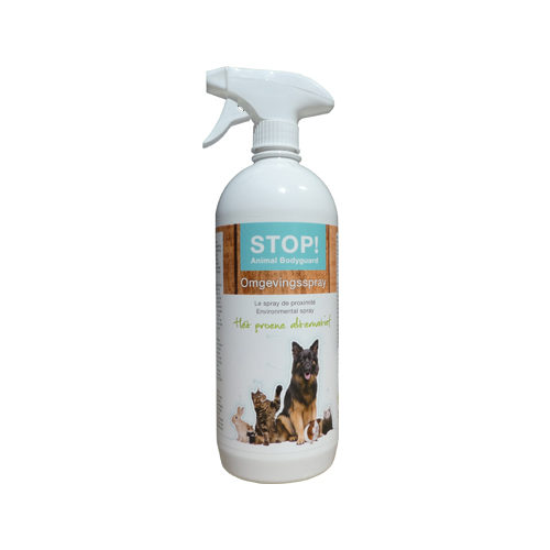 STOP! Omgevingsspray 1 liter, Fles, Lotion, Hond, Zoogdier, Huisdier