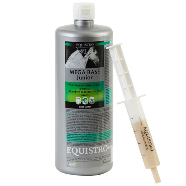 Equistro Mega base junior 1000 ml, Kruiden, Plant, Fles, Persoon
