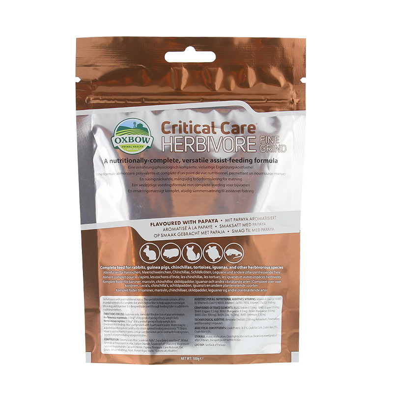 Critical Care Fine Grind 1 Sachet 100 gram