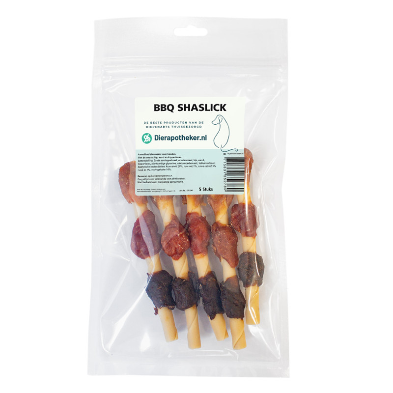 Dierapotheker BBQ Shaslick 5 stuks Hond