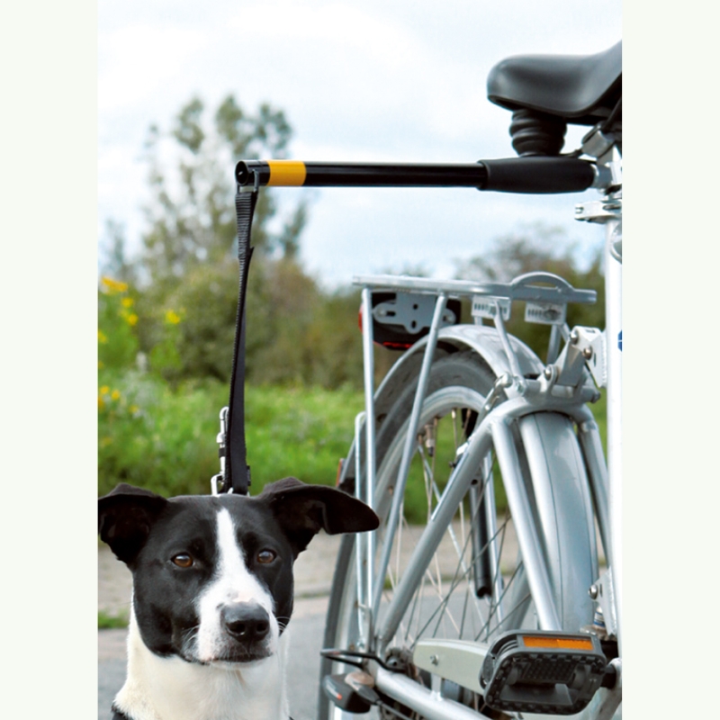 Hands Free Doggy Bike Exerciser Leash Fietshulp Hond, Machine, Spaak, Wiel, Hond, Fiets