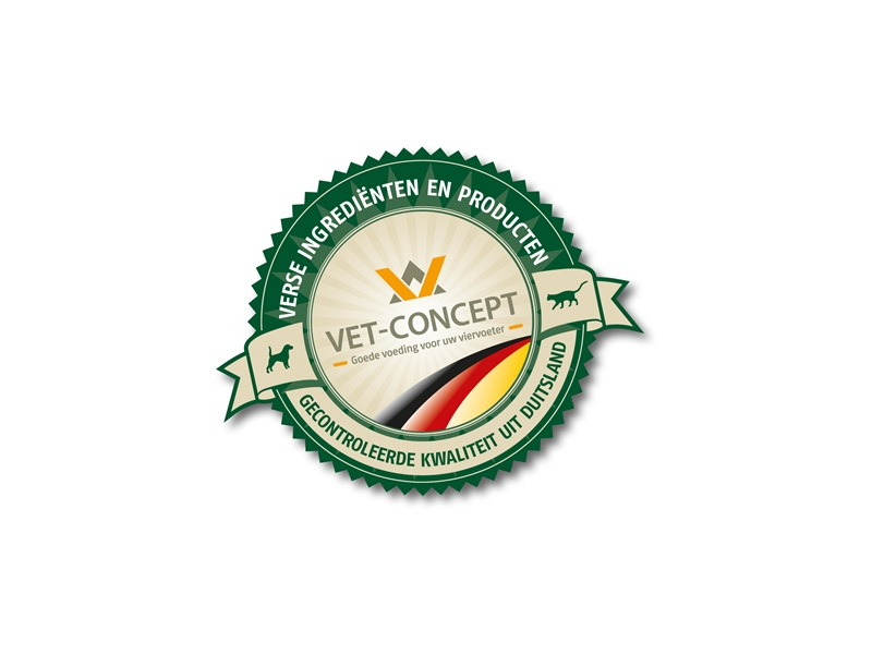 Vet-Concept Rendier Hondenmenu, Logo, insigne, Symbool