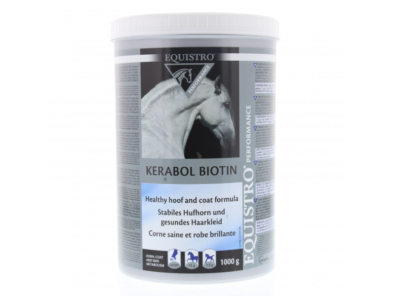 Equistro Kerabol Biotin 1000 gram, Kleding, Handschoen, Dier, Paard, Zoogdier