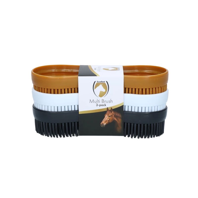 Excellent Multi Brush Paard 3-Pack