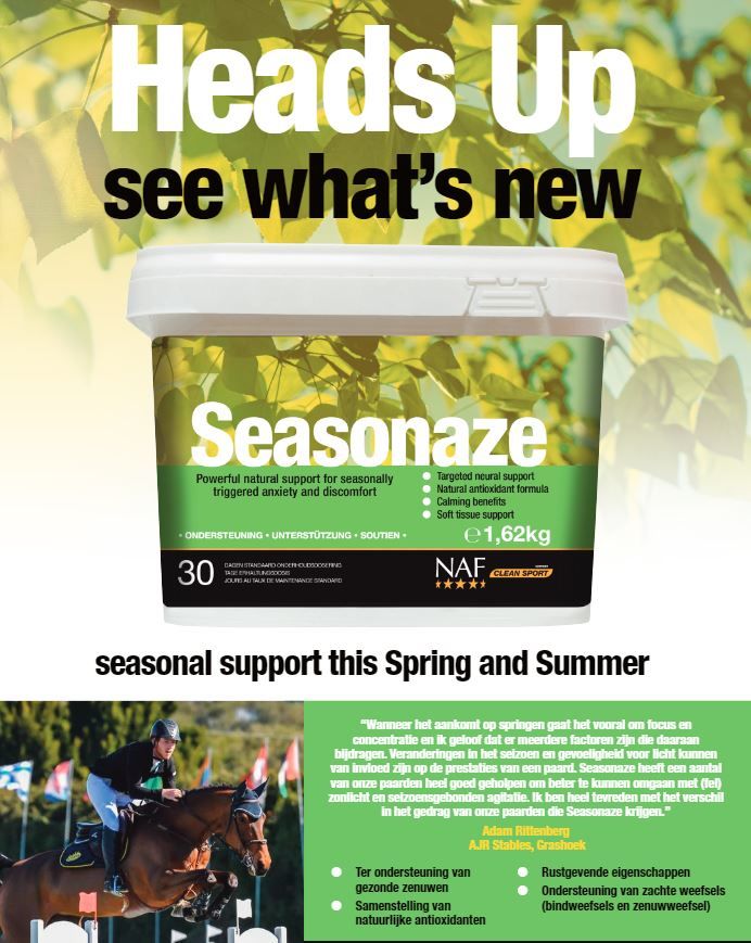 NAF Seasonaze 1,6 kg – Voor paarden met seizoensgebonden gevoeligheid
