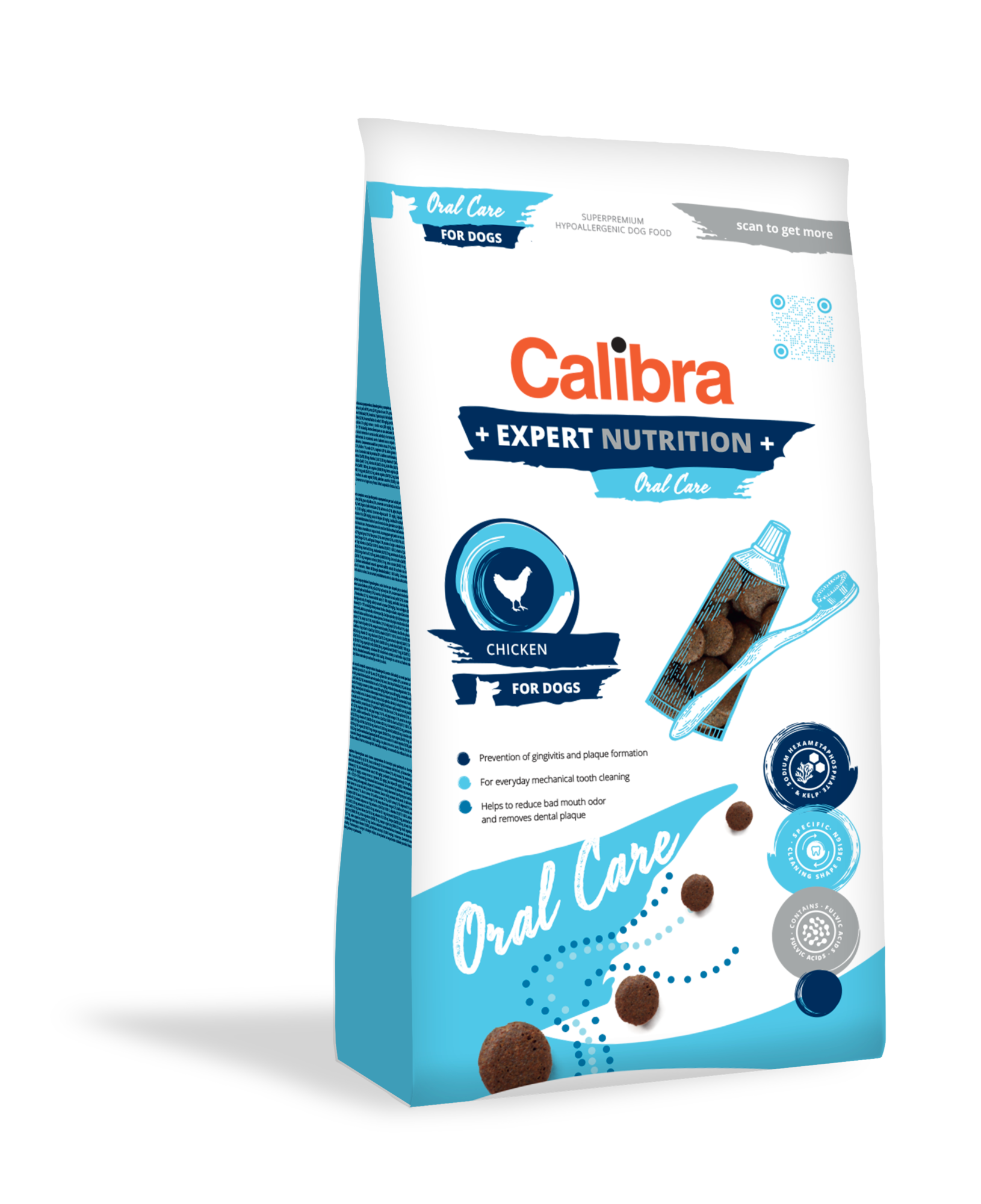 Calibra Dog Expert Nutrition Oral Care Chicken & Rice