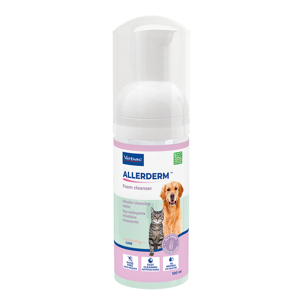 Allerderm Foam Hond Kat 100 ml