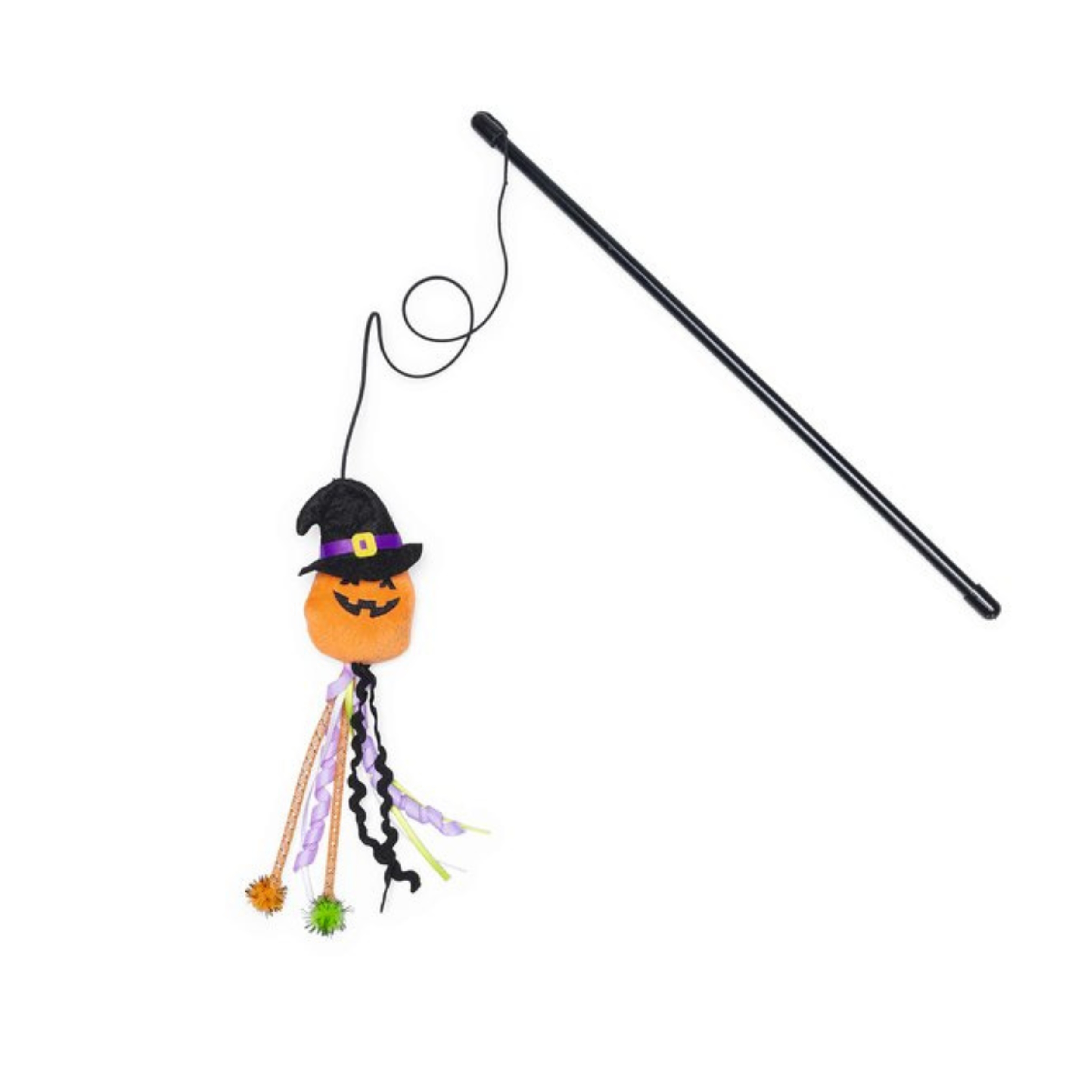 Beeztees Halloween Kattenhengel Pompoen Kat