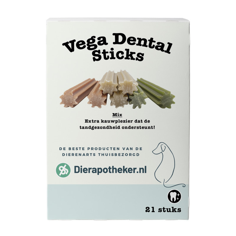 Dierapotheker Vega Dental Star Sticks 21 stuks