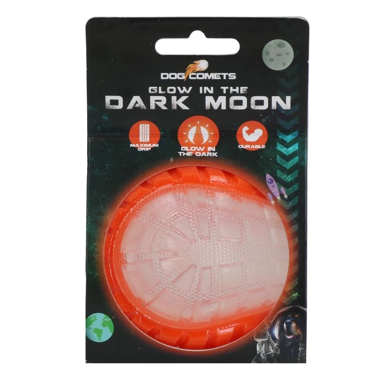 Dog Comets Glow In The Dark Moon Bal Hond M