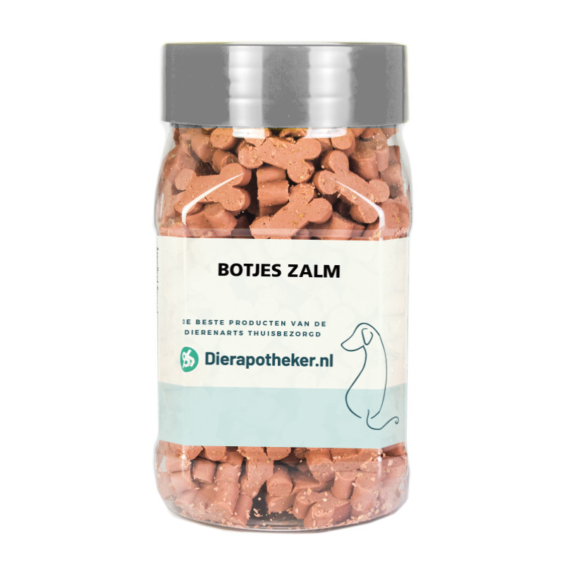 Dierapotheker Botjes Zalm 250 gram Hond, Kruik